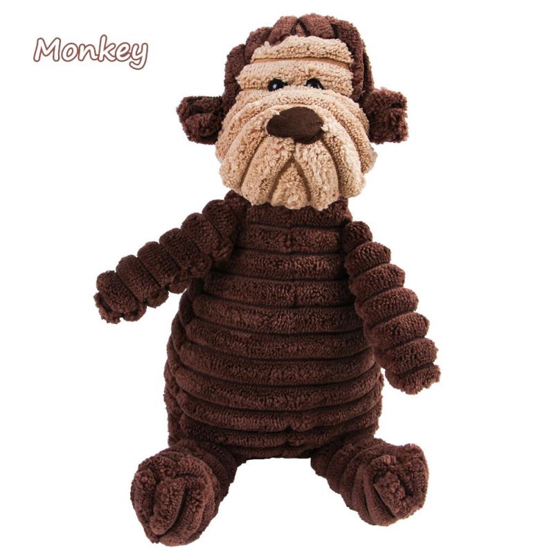 Plush Squeak Dog Toy for Interactive Puppy Playtime
