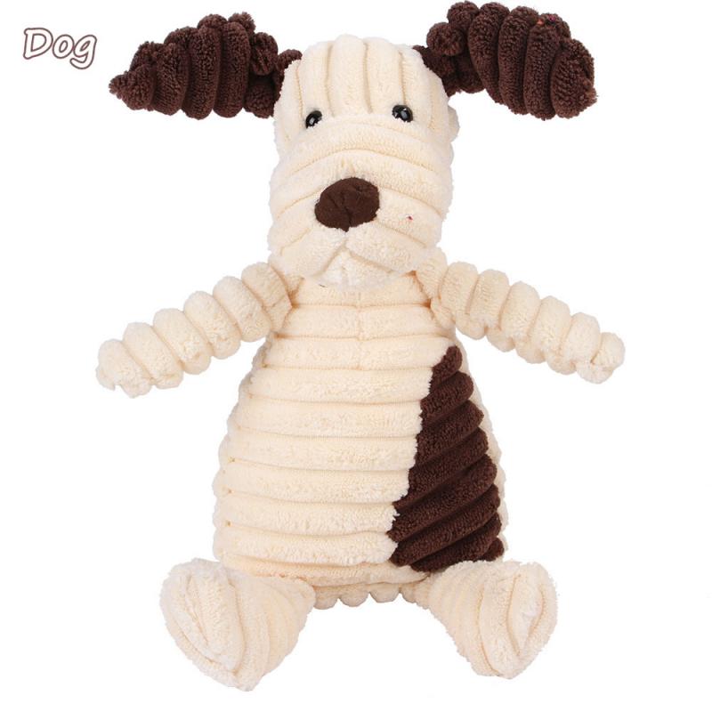 Plush Squeak Dog Toy for Interactive Puppy Playtime