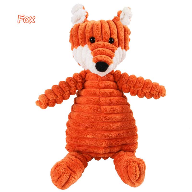 Plush Squeak Dog Toy for Interactive Puppy Playtime