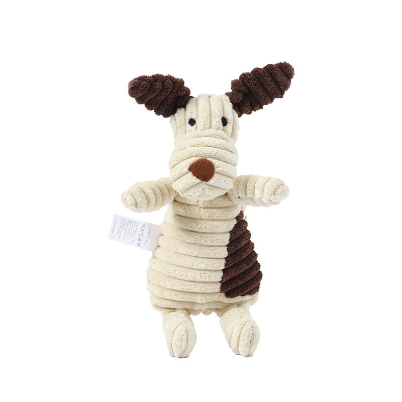 Plush Squeak Dog Toy for Interactive Puppy Playtime