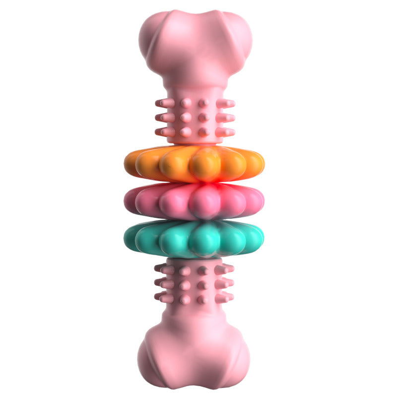 Dog Dental Chew Toy for Teething & Daily Gum Cleaning