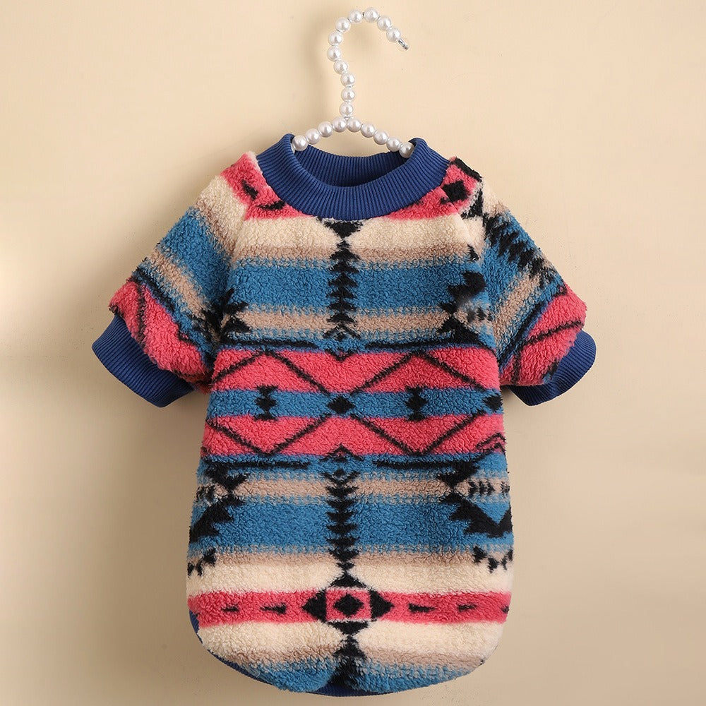 Dog Sweater Plush Warmth for Winter Walks