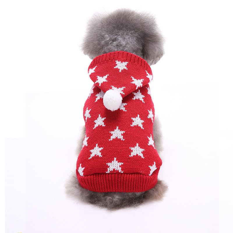 Dog Christmas Sweater for Cozy Holiday Walks & Photos