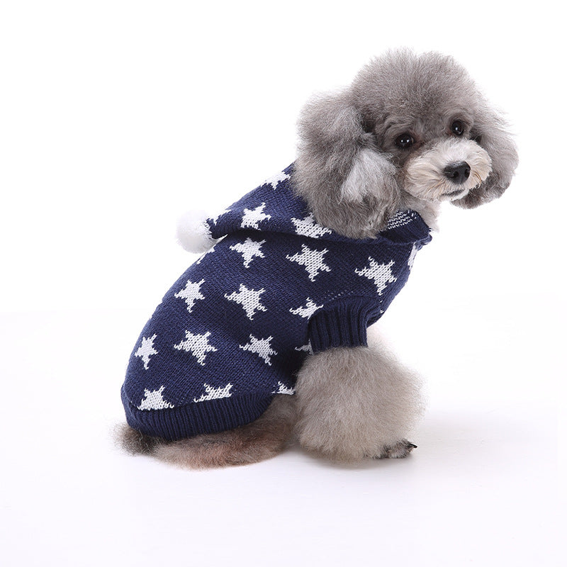 Dog Christmas Sweater for Cozy Holiday Walks & Photos