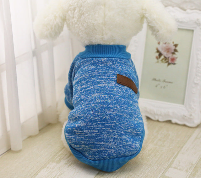 Small Dog Sweater for Warm, Cozy Winter Walks & Lounging