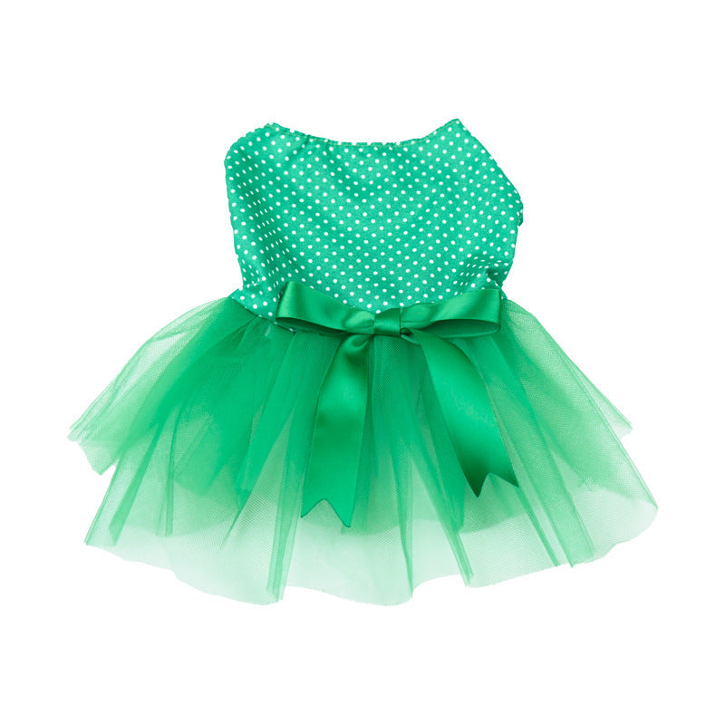 Dog St. Patrick's Day Dress | Lightweight Tutu Outfit