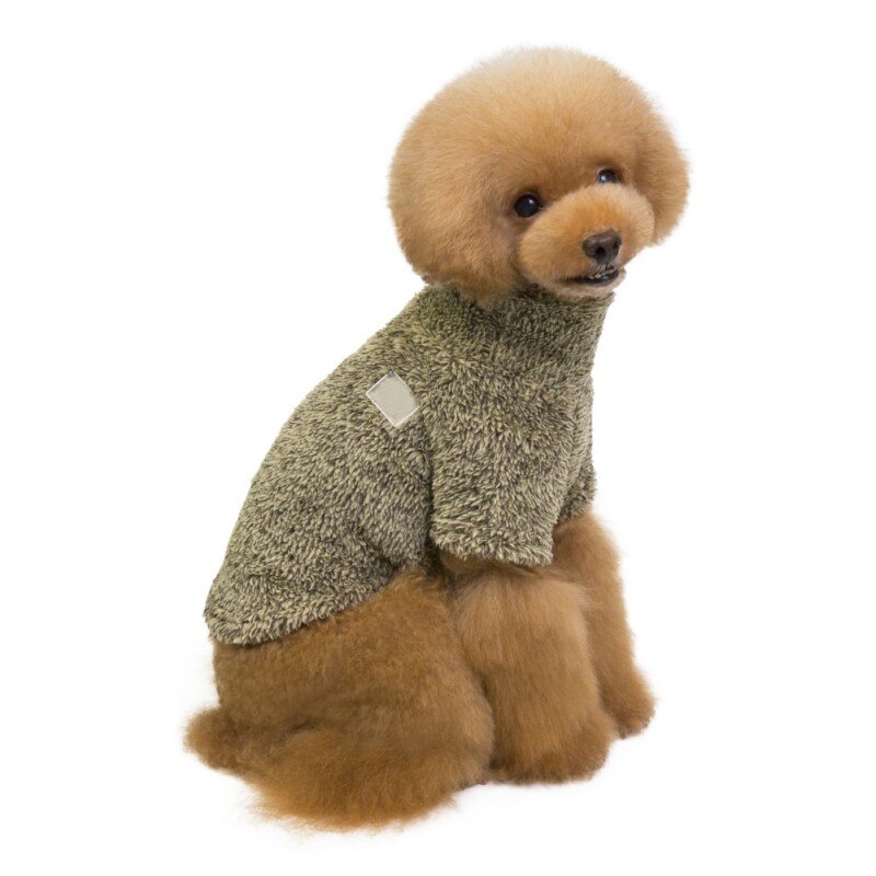 Small Dog Winter Coat – Thick Plush Warmth for Walks
