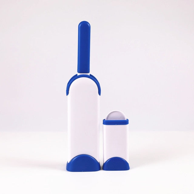 Reusable Pet Hair Remover Brush Self-Cleaning Base