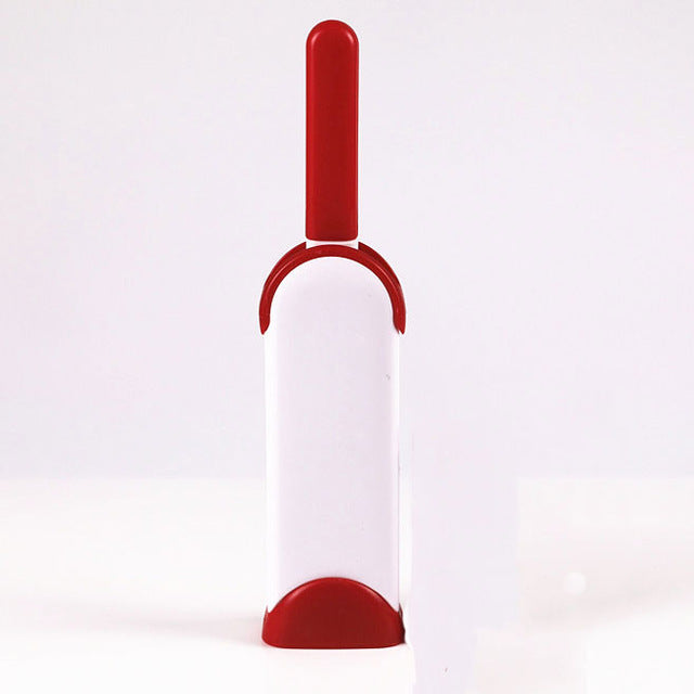 Reusable Pet Hair Remover Brush Self-Cleaning Base