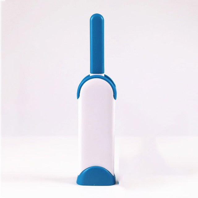 Reusable Pet Hair Remover Brush Self-Cleaning Base