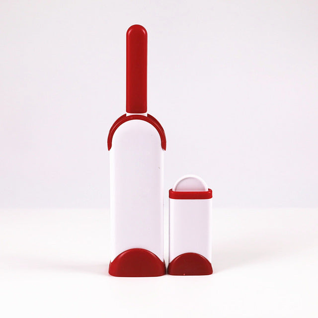 Reusable Pet Hair Remover Brush Self-Cleaning Base