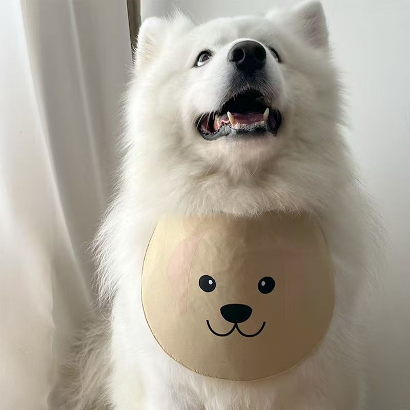 Large Dog Drool Bib – Cute Chest & Food Protection