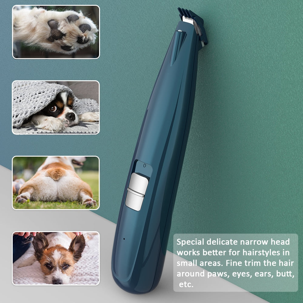 Pet Grooming Clippers for Precise Paw & Face Trims