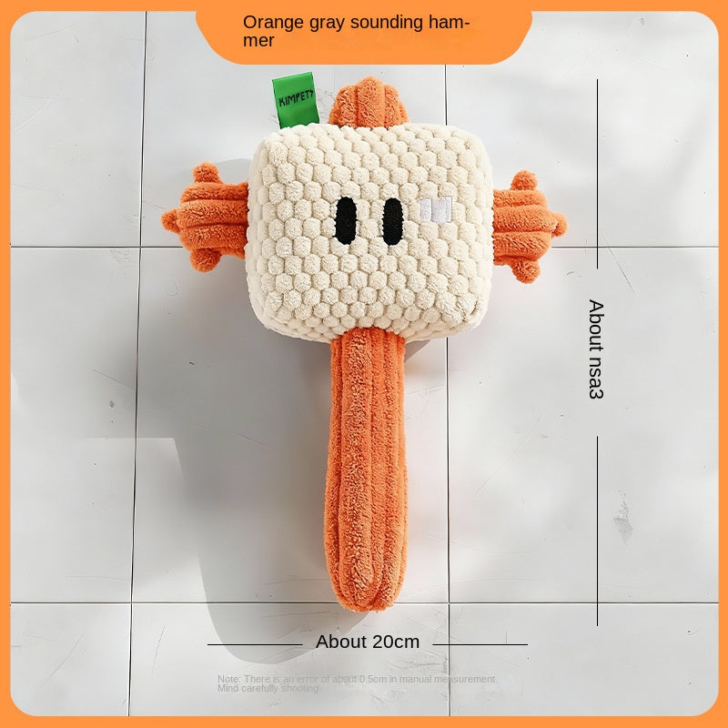 Dog Squeaky Rope Toy for Indoor Enrichment & Tug Play