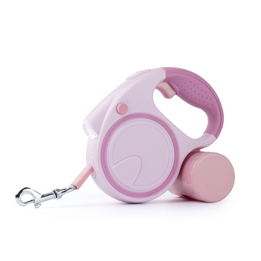 Retractable Dog Leash with LED Light for Safer Walks