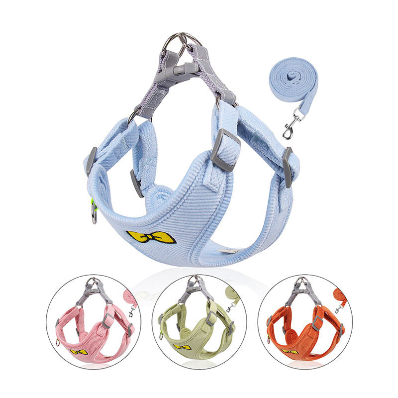Small Dog Harness With Leash for Safer Night Walks