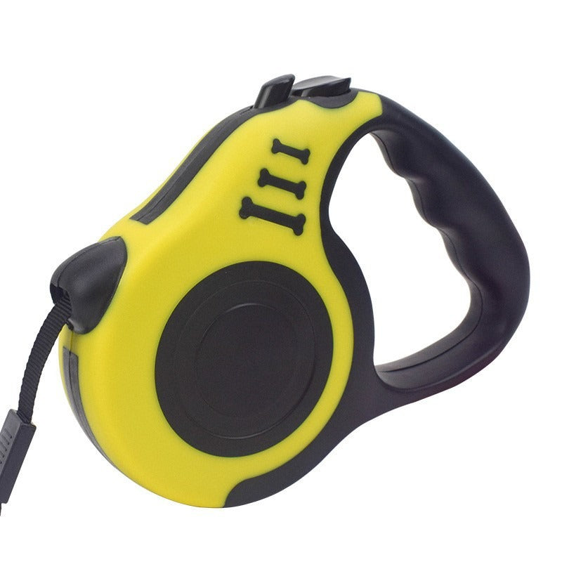 Retractable Dog Leash with Adjustable 3M/5M Range