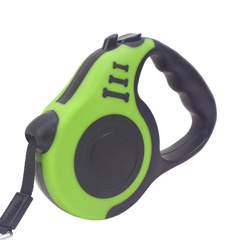 Retractable Dog Leash with Adjustable 3M/5M Range
