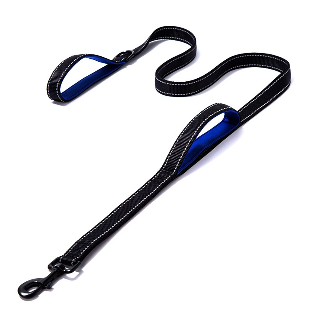 Reflective Dual-Handle Dog Leash for Safer Daily Walks