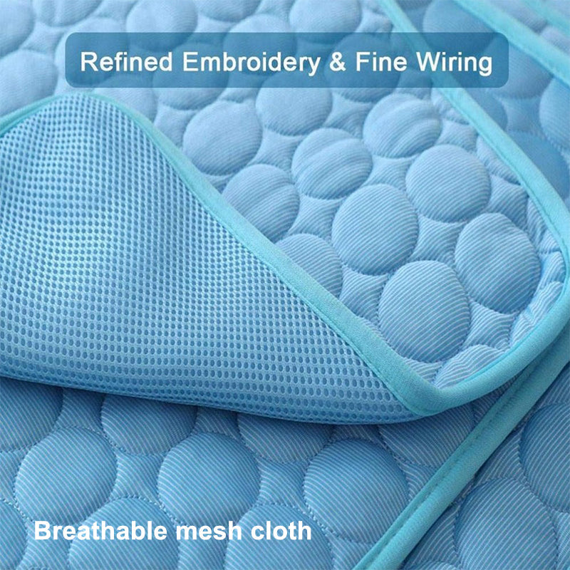 Dog Cooling Mat – Washable Summer Resting Pad for Pets