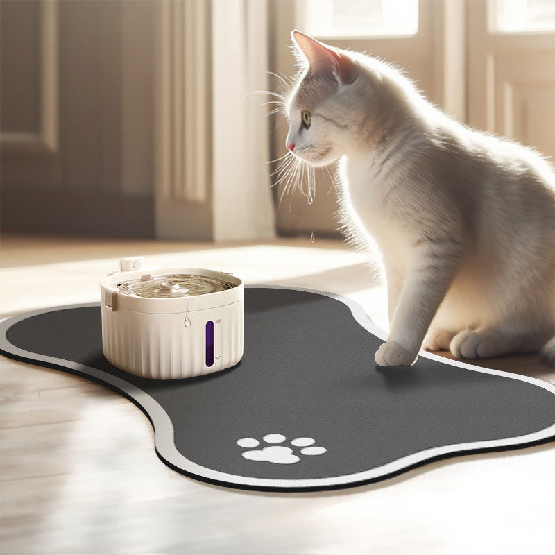 Dog Paw Mat for Floors, Crates & Feeding Areas, Large