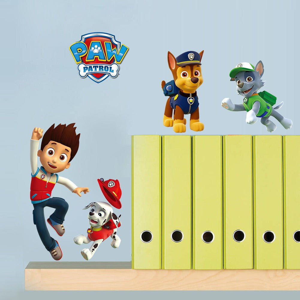 PAW Patrol Wall Stickers for Colorful Kids’ Rooms