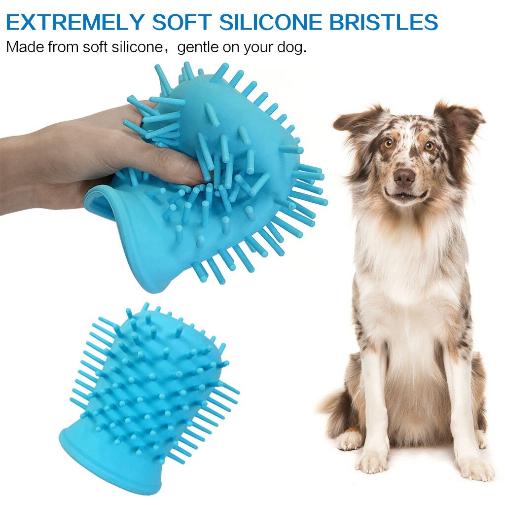 Dog Paw Cleaner Cup for Easy Mud-Free Floor Cleanup