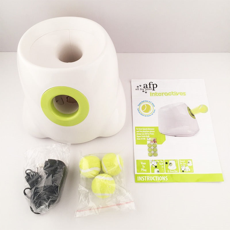 Automatic Dog Ball Launcher for Interactive Fetch Play