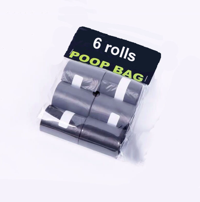 Portable Foldable Dog Poop Scooper With Waste Bag Roll