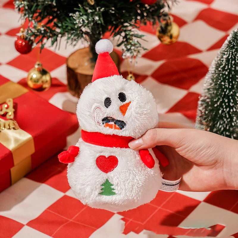 Dog Plush Sound Toy for Festive Interactive Playtime
