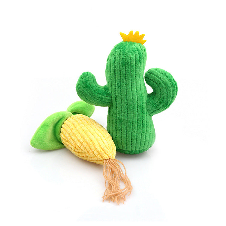 Dog Plush Toy Set With BB Sound for Interactive Play