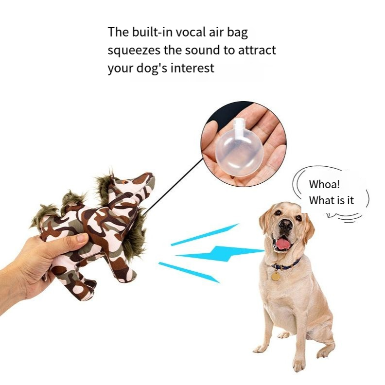 Interactive Squeaky Dog Toy for Boredom Relief Play