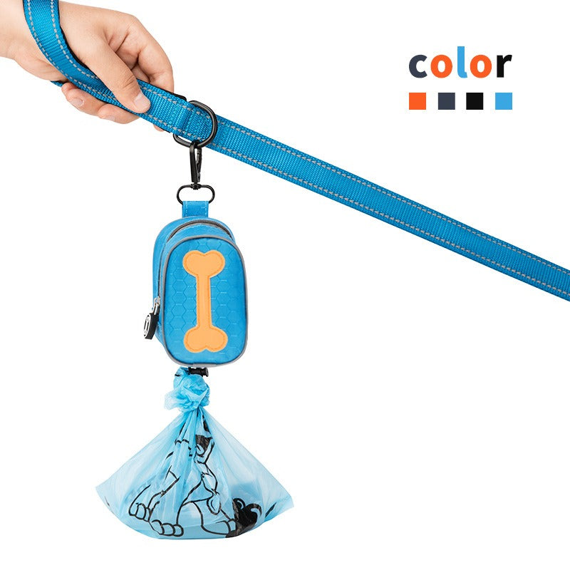 Dog Poop Bag Dispenser for Easy, Tidy Walks Outdoors