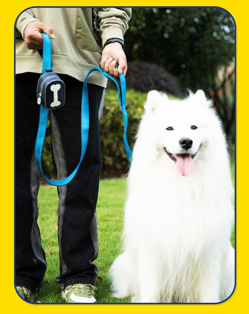 Dog Poop Bag Dispenser for Easy, Tidy Walks Outdoors