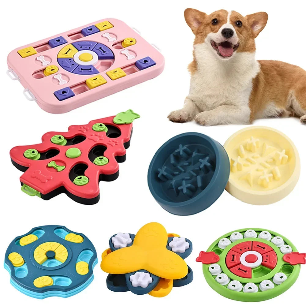 Dog Puzzle Feeder Toy for Slower, Smarter Mealtimes