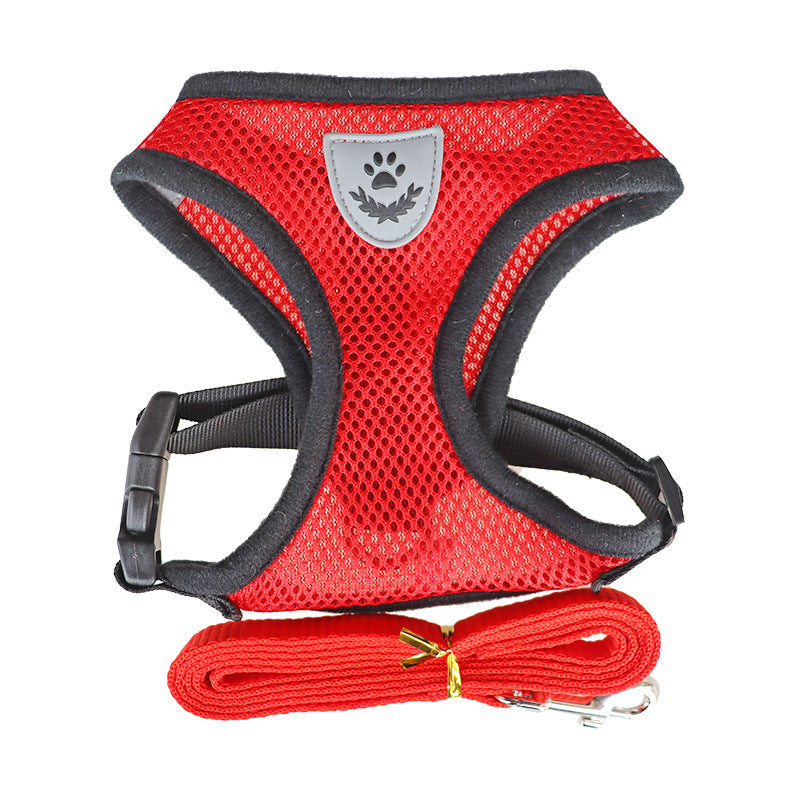 Dog Harness and Leash Set for Comfortable Daily Walks
