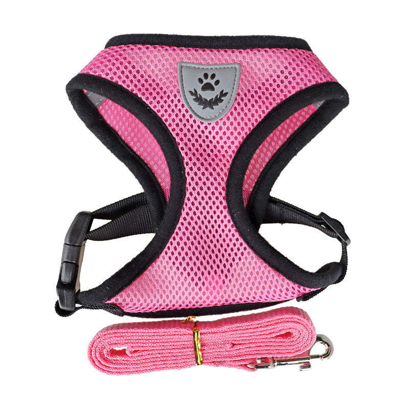 Dog Harness and Leash Set for Comfortable Daily Walks