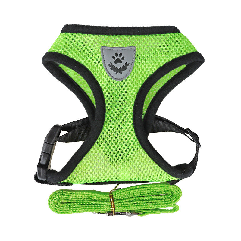 Dog Harness and Leash Set for Comfortable Daily Walks