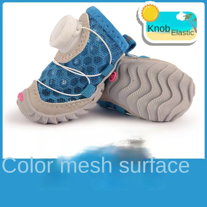 Small Dog Shoes for Breathable Non-Slip Paw Protection