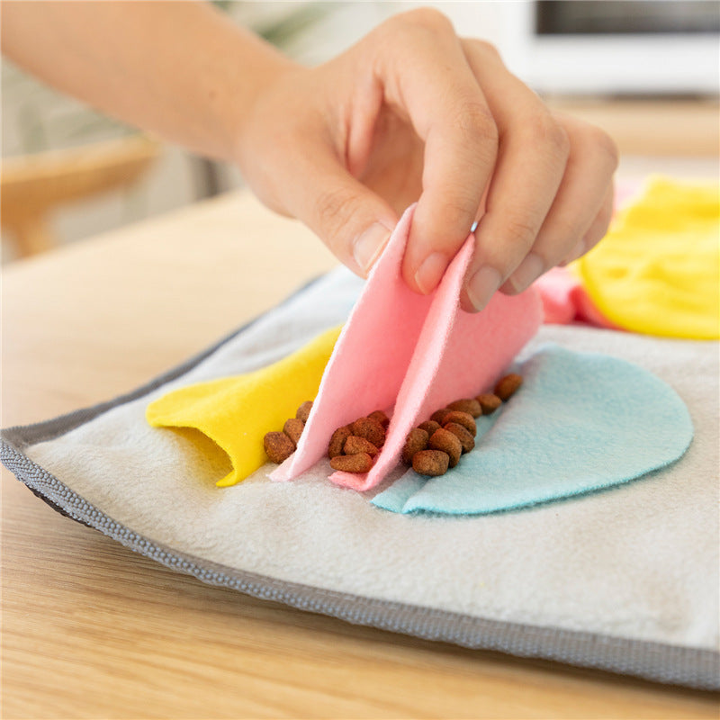 Dog Snuffle Mat for Slow Feeding & Enrichment Play
