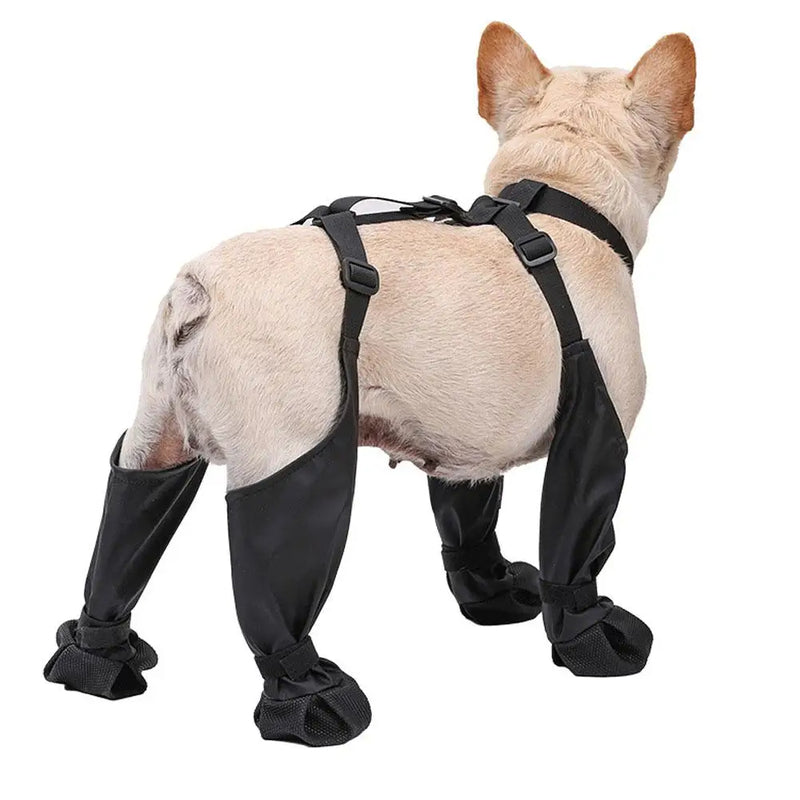 Dog Snow Booties: Waterproof Non-Slip Paw Protection