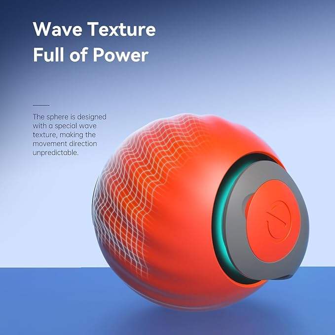 Automatic Dog Ball Toy for 90-Minute Indoor Play