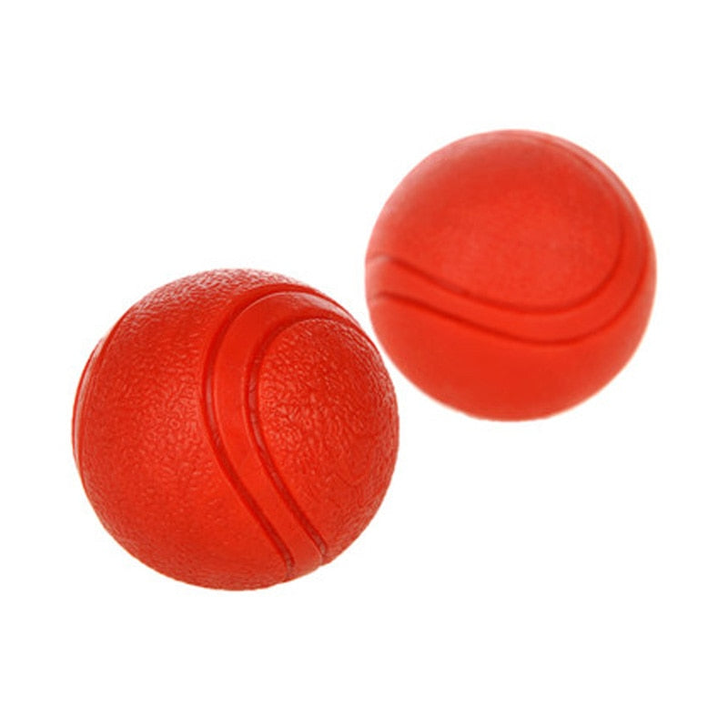 Dog Rubber Ball Toy for Durable Fetch and Chew Play