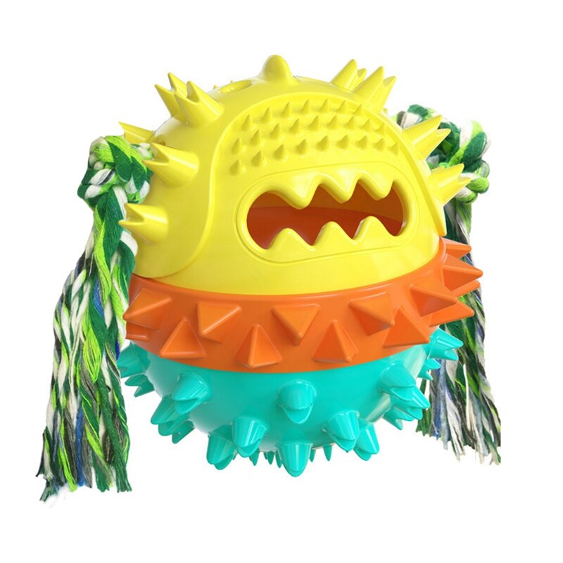 Interactive Dog Ball Toy for Treats and Water Play