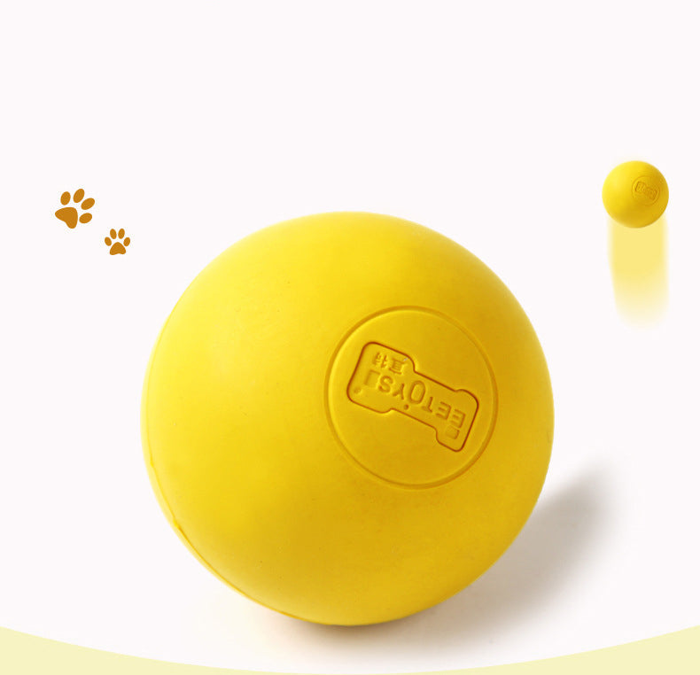 Rubber Dog Ball Toy for Fetch, Chewing and Training