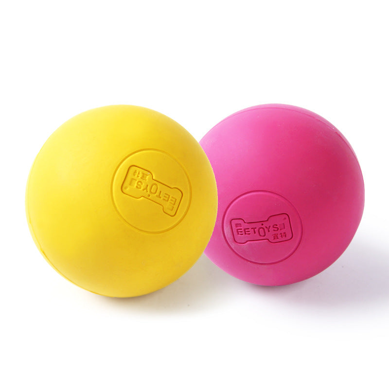 Rubber Dog Ball Toy for Fetch, Chewing and Training