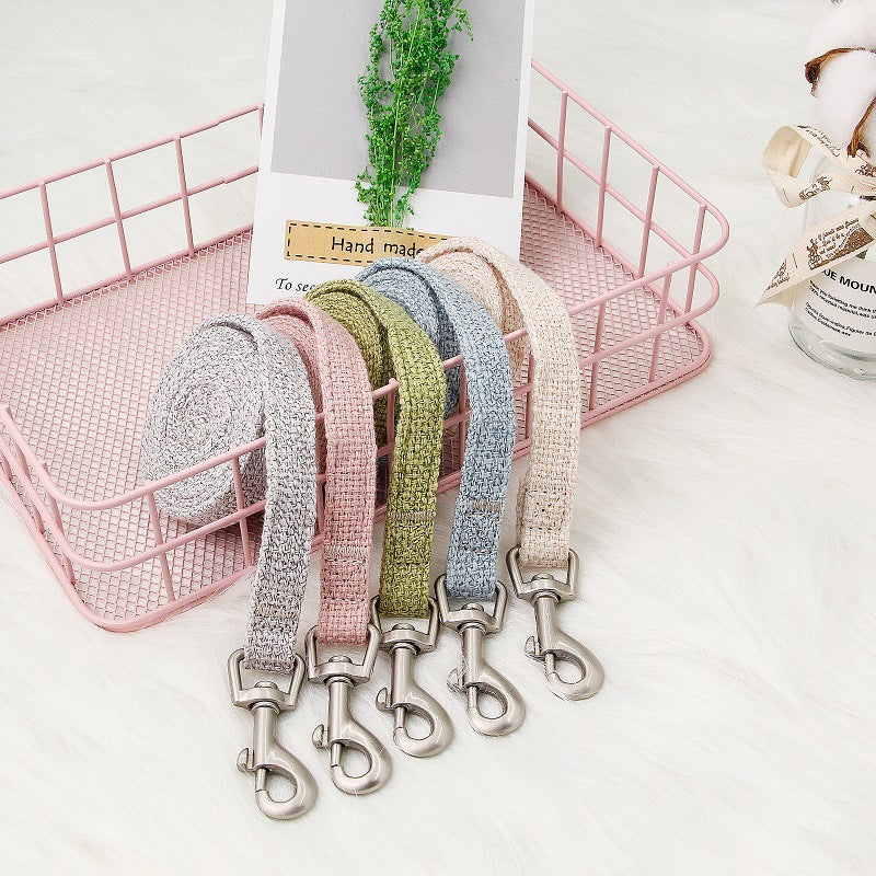 Small Dog Harness and Leash Set for Stylish Walks