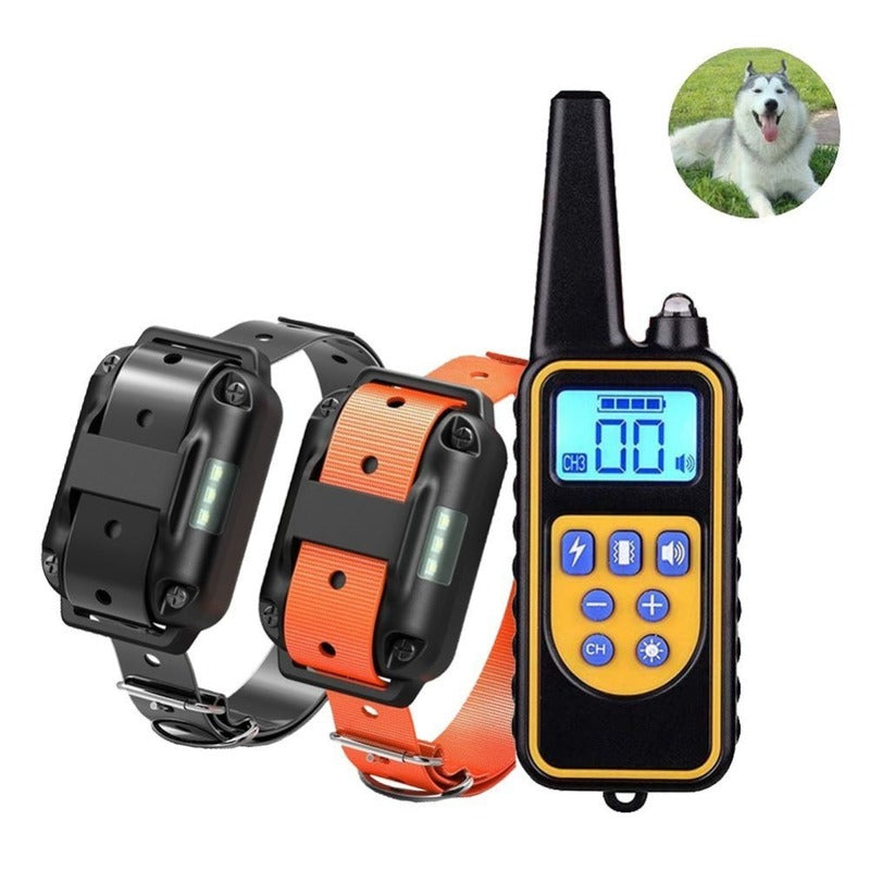 Dog Training Collar with 800m Remote for 3 Dogs