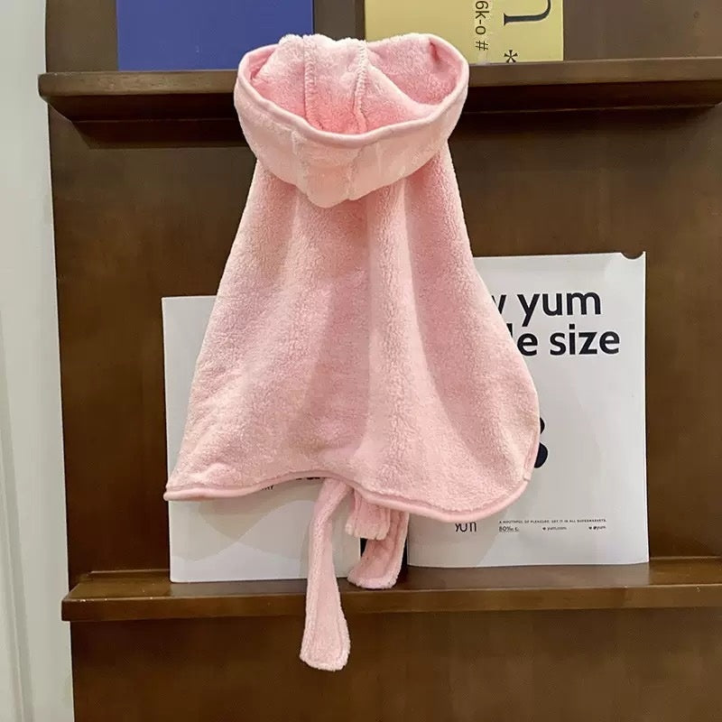 Dog Bathrobe: Cozy, Absorbent Drying After Bath Time