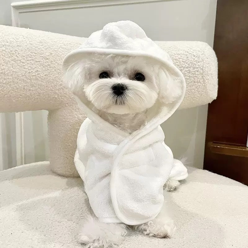 Dog Bathrobe: Cozy, Absorbent Drying After Bath Time